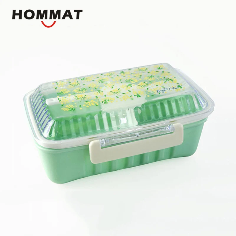 Милые японские Bento коробки Ланч бокс контейнер для еды Кемпинг Ланчбокс с
