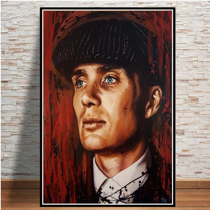 0015 Peaky blinds Cillian Murphy ТВ-шоу художественный постер Картина Настенная картина домашний декор плакаты и принты - Цвет: 0015