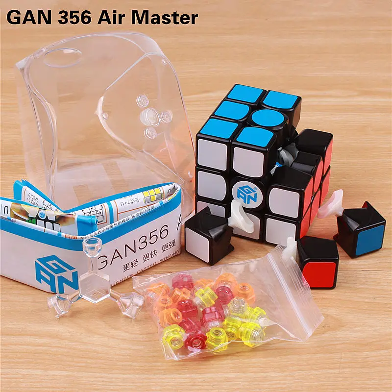 Gan 356 Air SM v2 Master puzzle magn&eacute;tico magic speed gan cube 3x3x3 profesional gans cube gan356 imanes juguetes GAN 356 RS-2