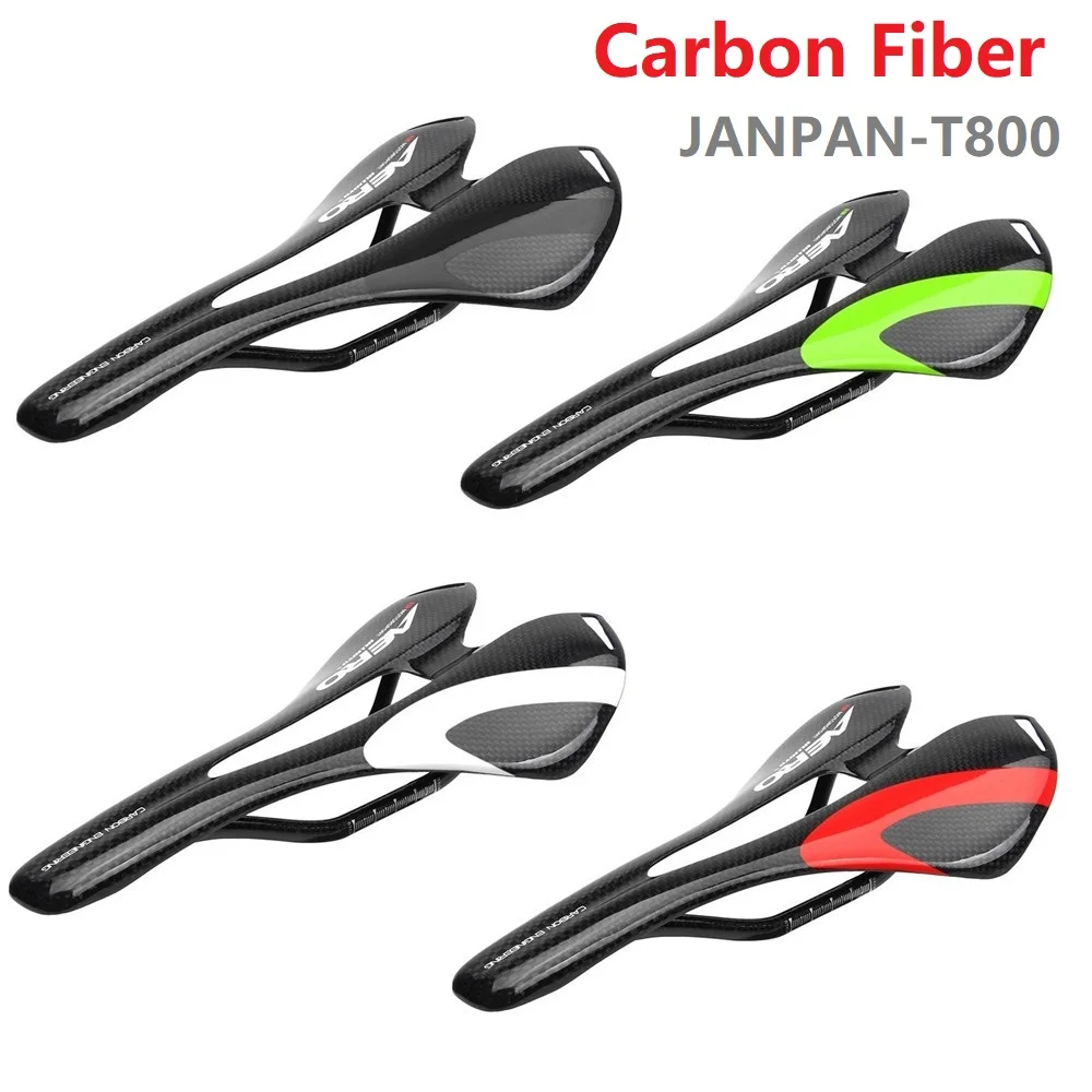 Ultralight Carbon Fiber Saddle Folding Bike Mtb Full Carbon Saddle Cushion Seat Matte/gloss Black/red/green/white