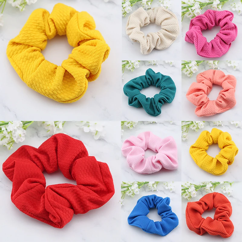 Новинка веревка для волос сетка в полоску ткань резинки аксессуары женщин