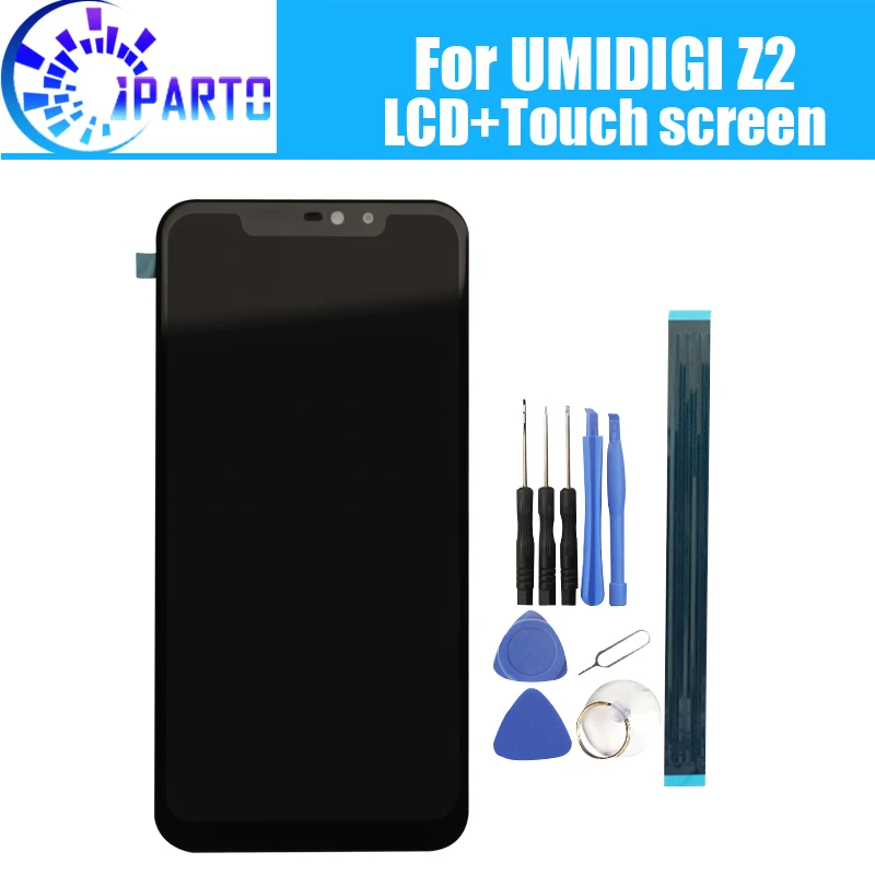 6 2 дюймовый ЖК дисплей UMIDIGI Z2 + сенсорный экран 100% оригинальный протестированный