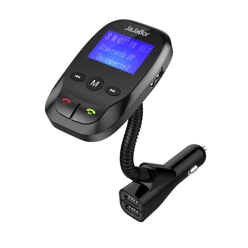 JaJaBor FM передатчик Bluetooth автомобильный комплект Handsfree AUX Автомобильный MP3 плеер