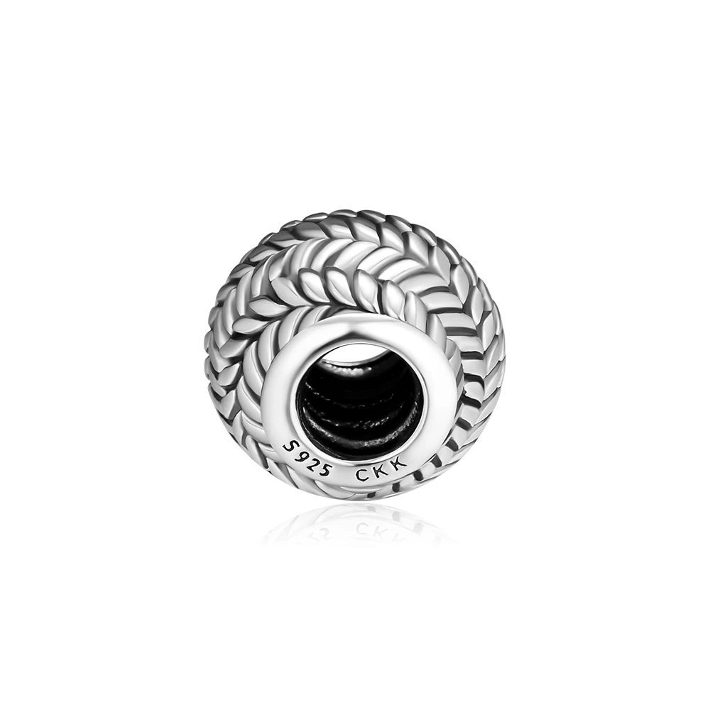 Подходит для браслетов Pandora с подвесками бусины из серебра 100% пробы|Бусины| |