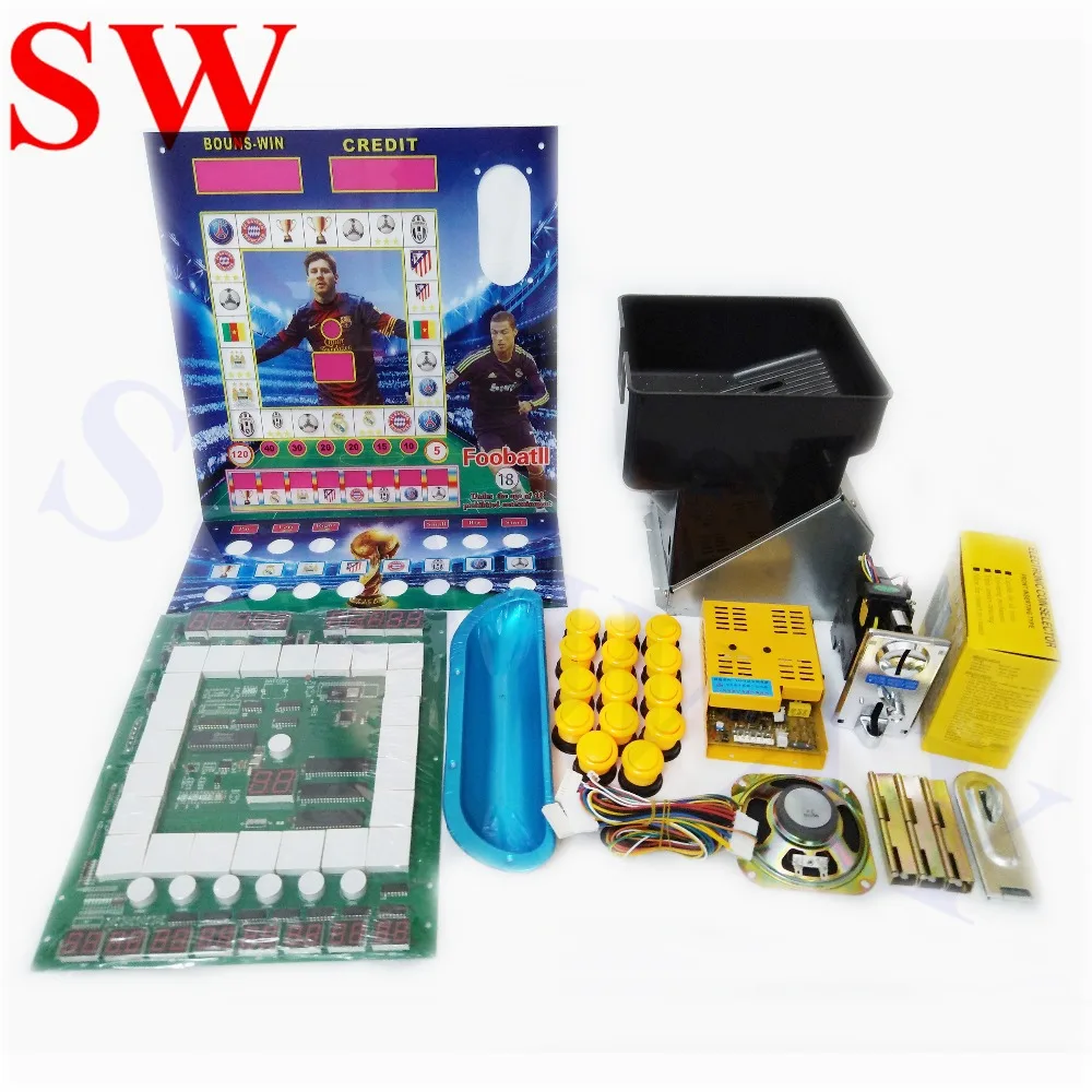 Набор игровых автоматов DIY Mario slot запчасти для игрового шкафа блок питания GD888