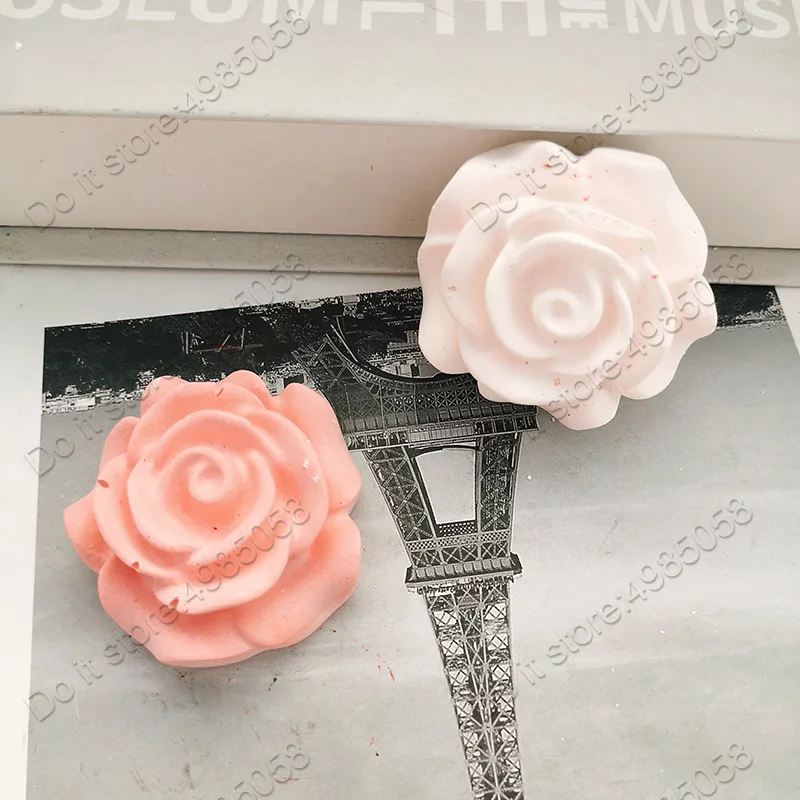 3D Силиконовая форма Роза красивая роза цветок глина ремесло формы DIY