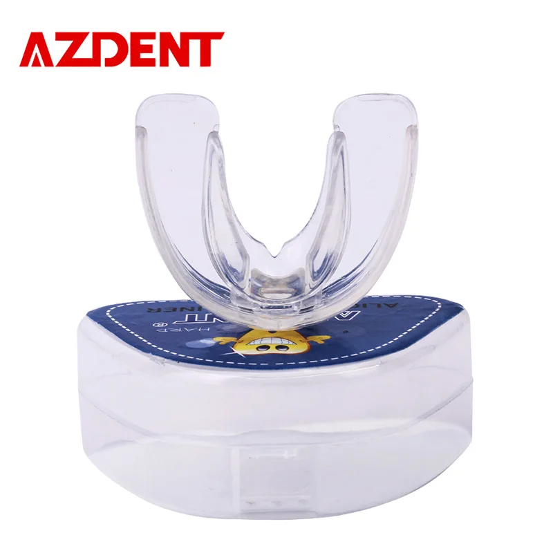 AZDENT Pro силиконовые зубные ортодонтические лотки стоматологическое оборудование тренажер выравнивание подтяжки мундштук зубы прямые/выравнивание зубов