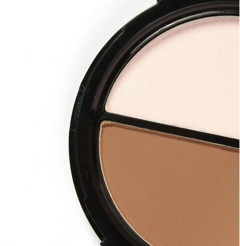 Матовая контур Палитры двойной Цвет голый Studio бронзатор Косметическая пудра