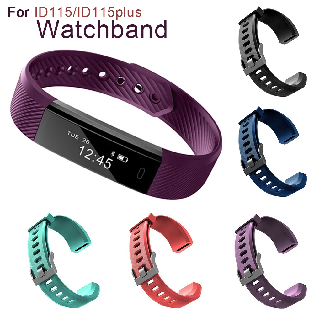 Горячая силиконовые замена Смарт Браслет ремешок для Veryfit ID115 ID115Plus