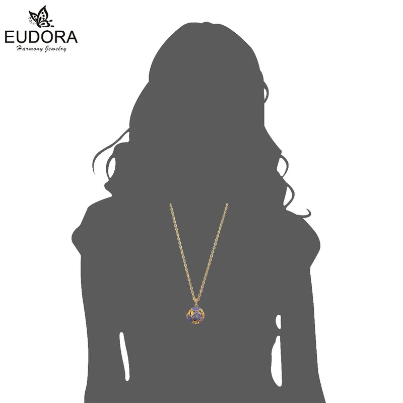 Медный металлический медный шар медальон с шаром гармония Eudora Плавающие