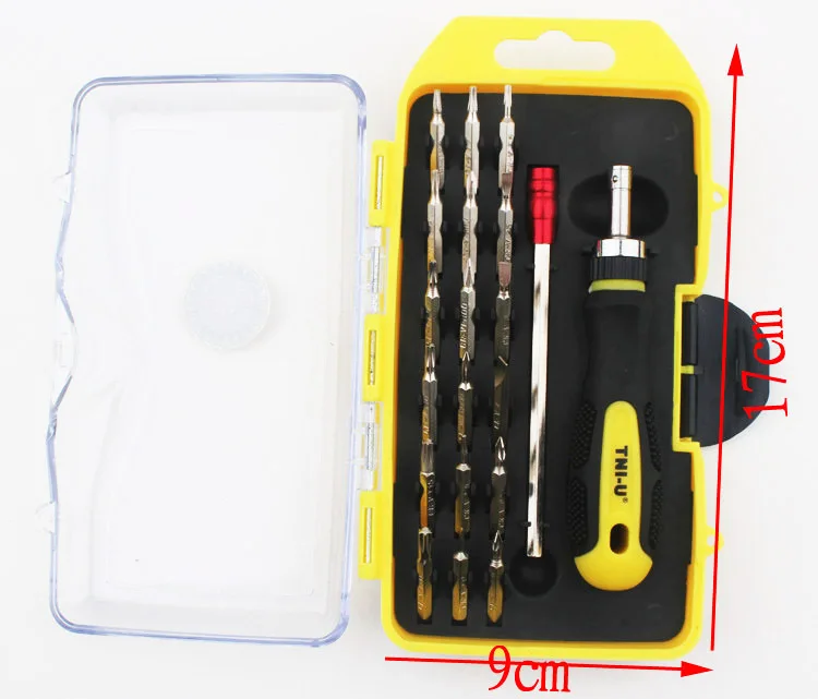 Deli excellent TU-8120 Screwdriver Set 20 in 1 ratchet screwdriver fast sets from the grant | Инструменты