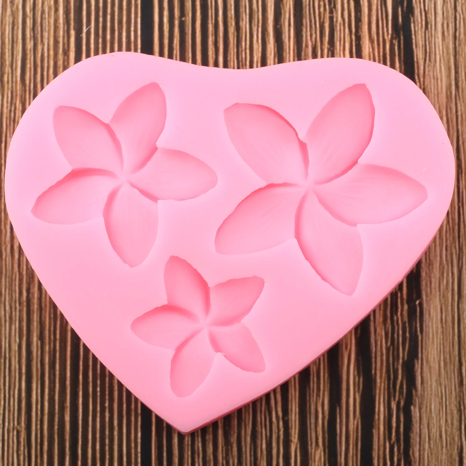Plumeria Цветок силиконовая форма свадебный торт украшения инструменты цветок делая