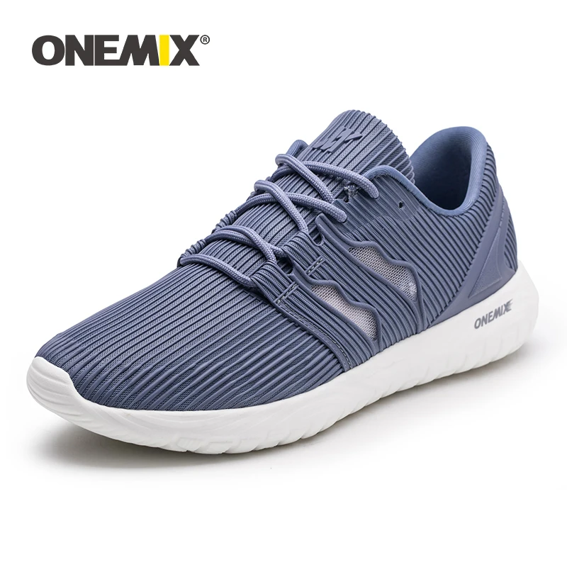 ONEMIX Summer Sneakers Women Running Shoes Breathable Mesh Light Comfortable Flexible Durable EVA Outsole Men Sneakers EU35-46