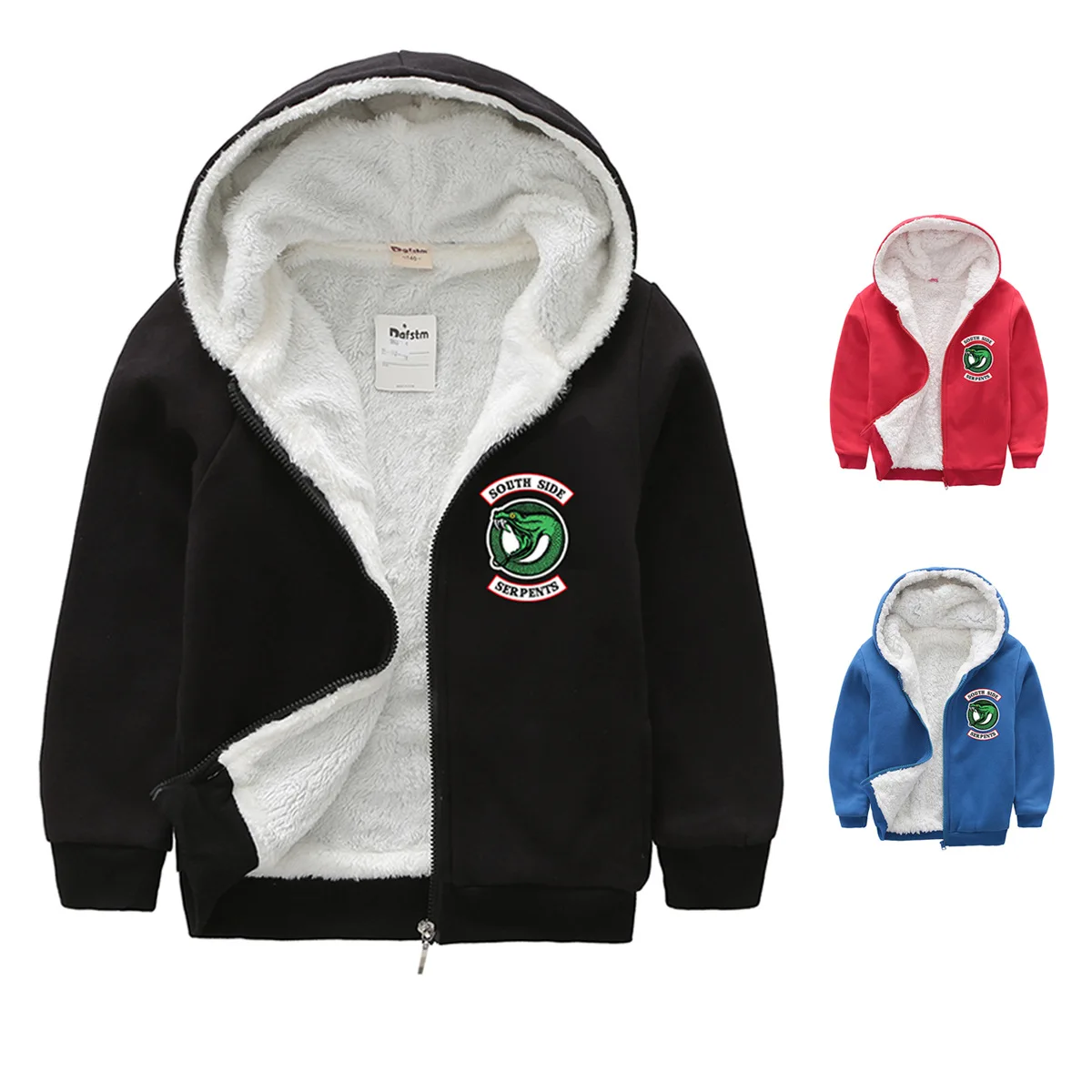 

Children's wear fall and winter hot sell velvet jacket South Side Service jacket T112