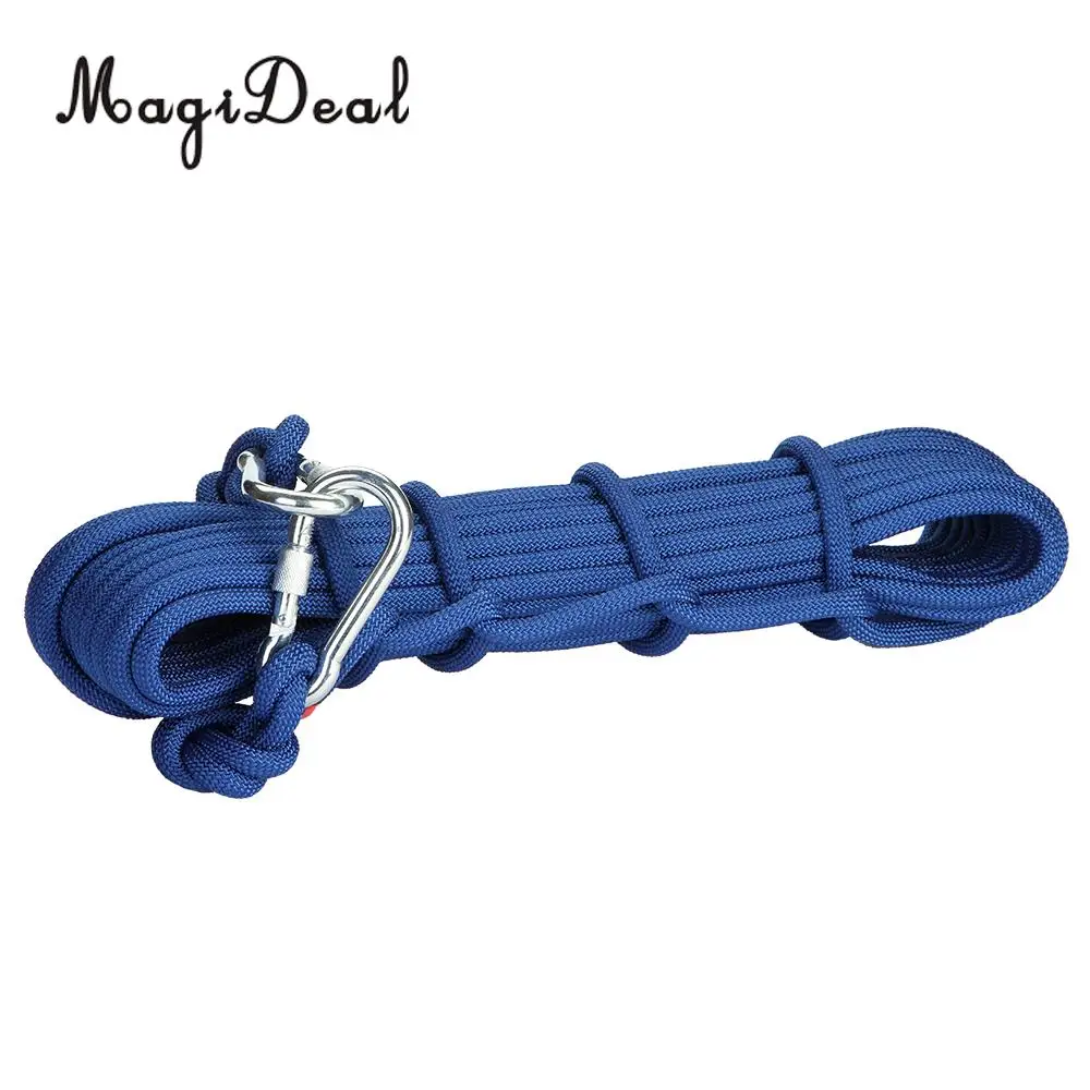Blue MagiDeal 1200 кг открытый спасательный трос аксессуар шнур 10 м для скальных деревьев скалолазание спасательные Спасательные службы - Цвет: Blue