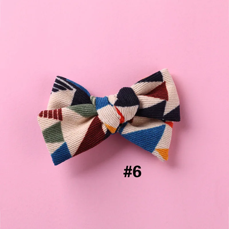 Hairclip-6 Детские Модные головные уборы для девочек, милые стильные заколки для волос, эластичные резинки для волос, повязки на голову ручной работы в горошек, заколки для волос аксессуары - Цвет: Hairclip-6