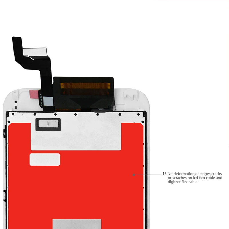 10 шт. белый и черный цвет ЖК-дисплей для Iphone 6s 4," ЖК-дисплей с сенсорным экраном дигитайзер сборка AAA Качество DHL