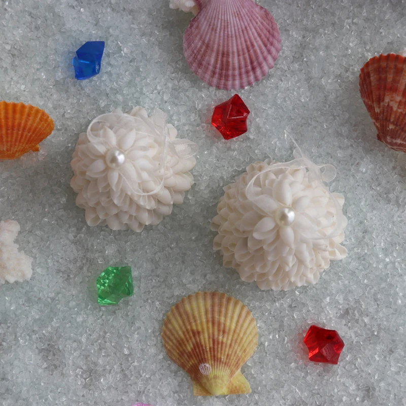 

Free Shipping(1set/lot)White Bubble Shell Christmas Tree Natural Shell Conch Beach Wedding Decor Handmade Coastal Home Decor