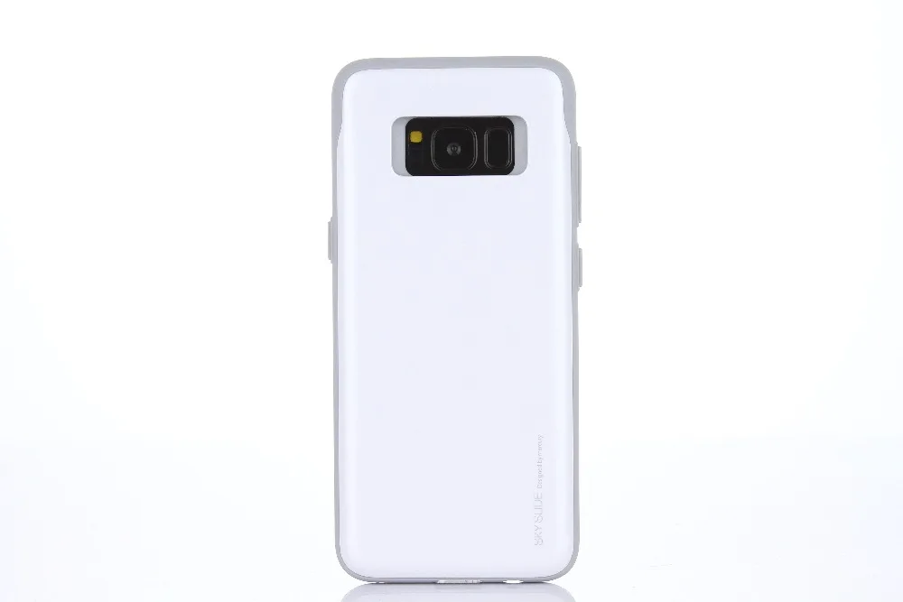 Mercury GOOSPERY Sky Slide слот для карт Бампер анти-шок чехол для samsung Galaxy S6 S7 Edge S8 S9 Plus Note 4 5 8