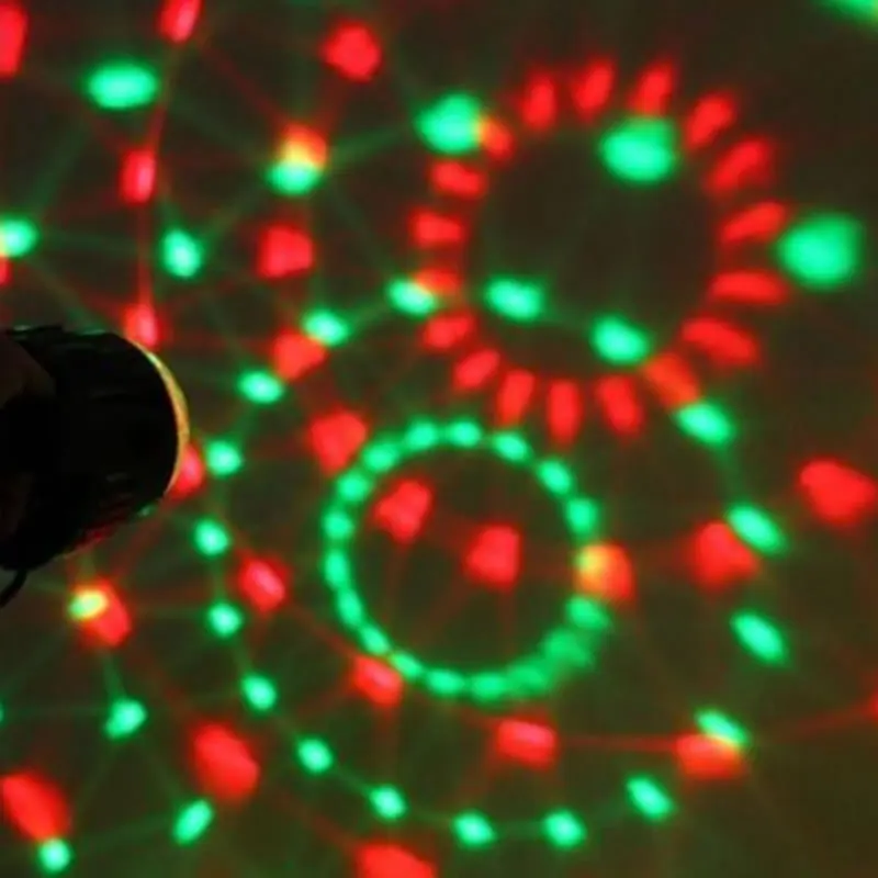 SPLEVISI Мини диско шар сценическая волшебная лампа авто Roated DJ вечерние Lazer 3W RGBLED