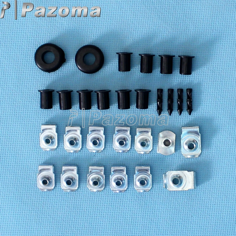 Мотоцикл Полный комплект обтекателей болтов корпусные винты из нержавеющей