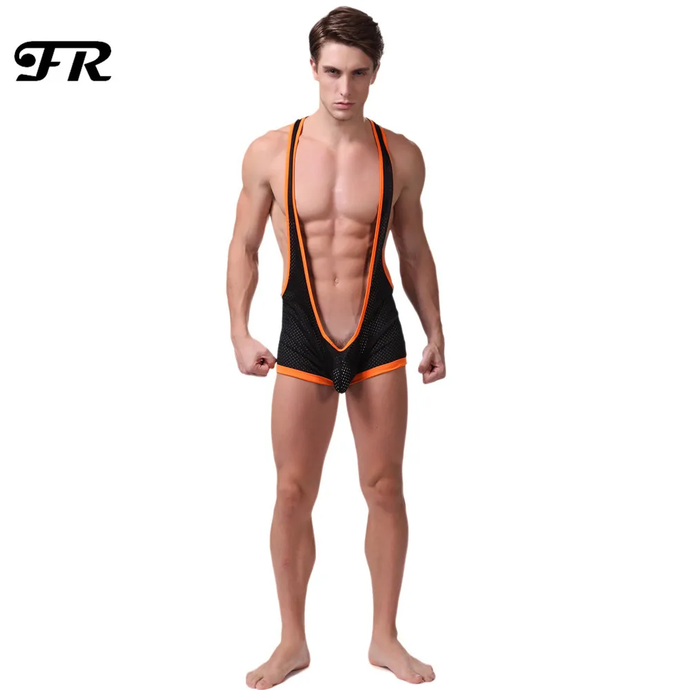 Новое поступление сексуальное мужское Сетчатое нижнее белье на подтяжках бандаж