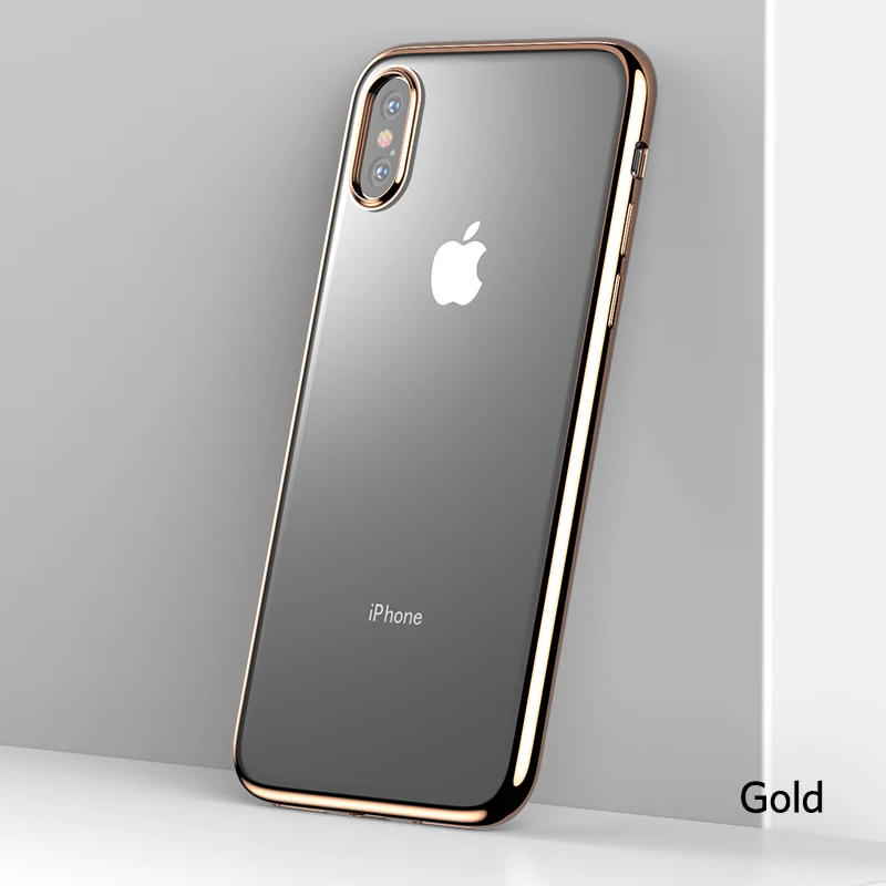 Benks прочный армированный чехол для телефона iPhone X XS XR Xs Max золотые украшения