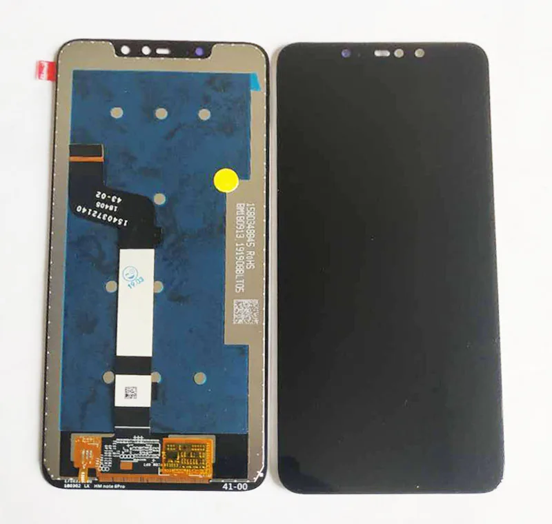 6 2 дюйма для Xiaomi Redmi Note Pro Note6 pro ЖК дисплей + сенсорный экран дигитайзер с рамкой