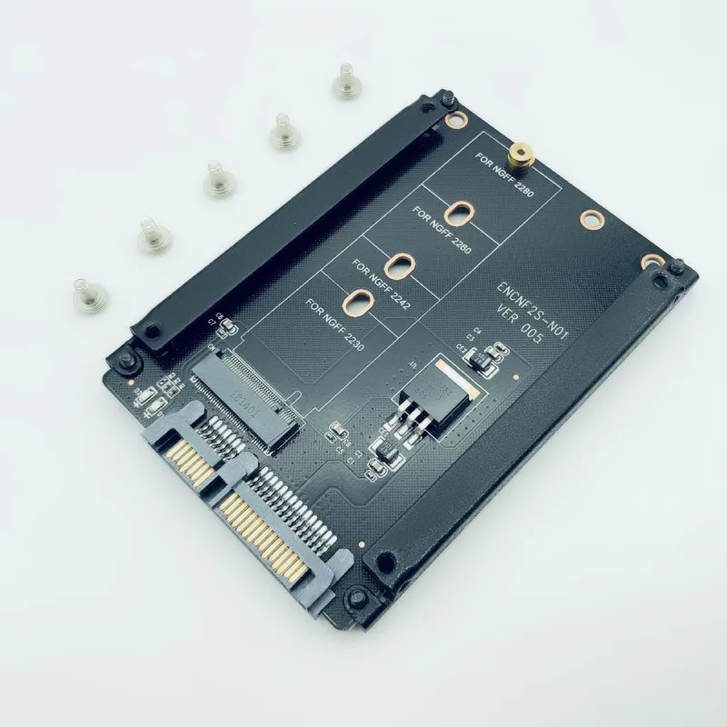 H1111Z Add On Card M.2 to SATA M2 to SATA Adapter M2/M.2 SATA Adapter M.2 NGFF B+M Key Metal Case for 2230 2242 2260 2280 M2 SSD H1111Z Add On Card M.2 to SATA M2 to SATA Adapter M2/M.2 SATA Adapter M.2 NGFF B+M Key Metal Case for 2230 2242 2260 2280 M2 SSD