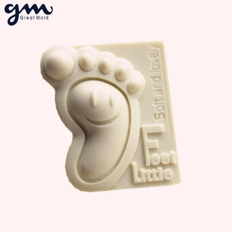 3D формы для мыла с милыми ногами силиконовая форма ручная работа изготовления