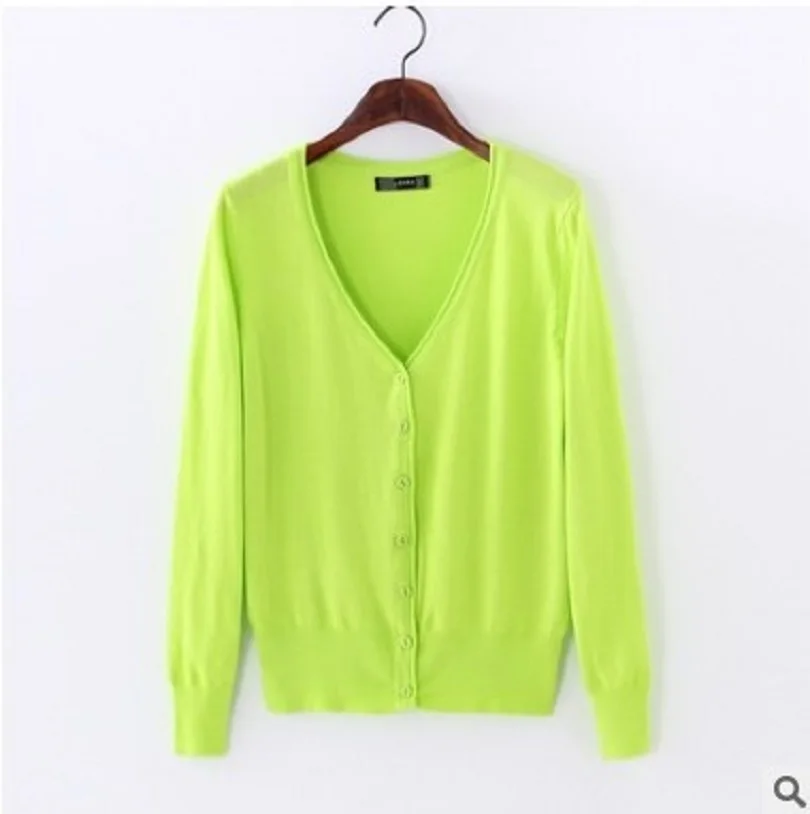 2018 autumn winter cashmere women casual girl sweater knitted sexy spring cardigan female red white wool (E10) |