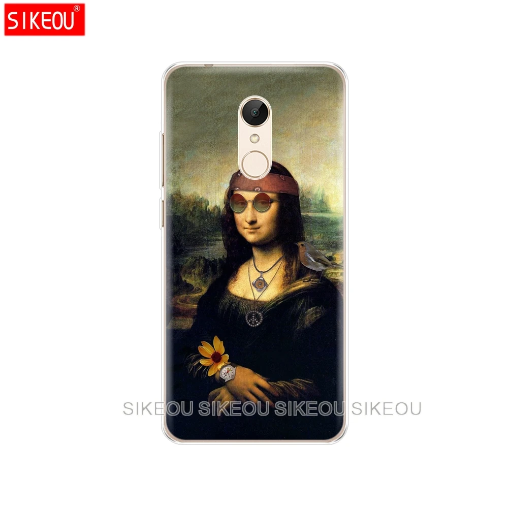 Силиконовый чехол для телефона Xiaomi redmi 5 4 1s 2 3 3s pro PLUS note 4X 4A 5A mona lisa|Бамперы| |