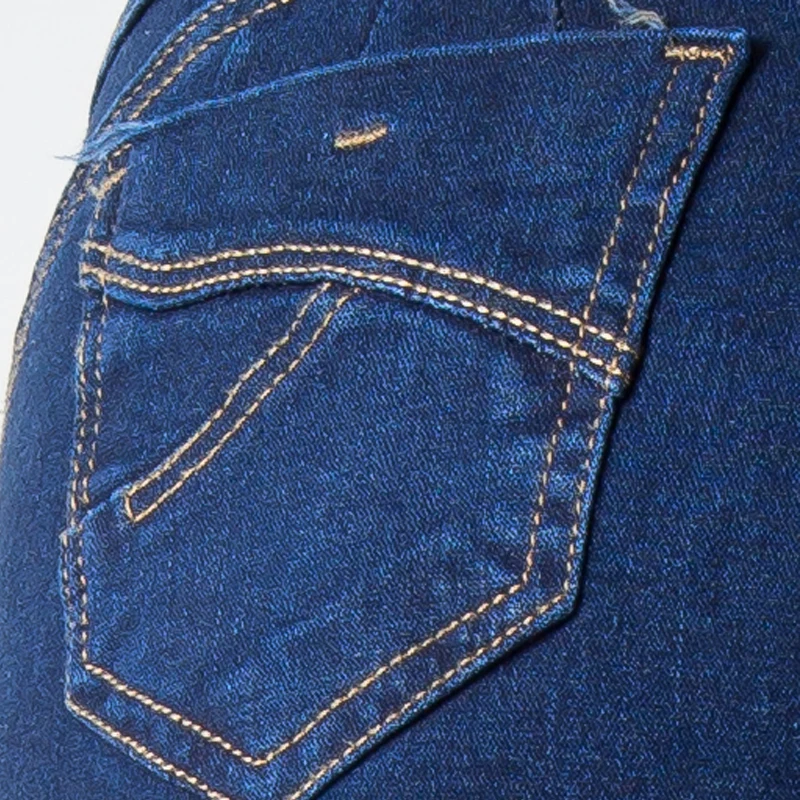 2019 Vintage mom fit high waist jeans elastic femme women washed blue denim skinny classic pencil pants |