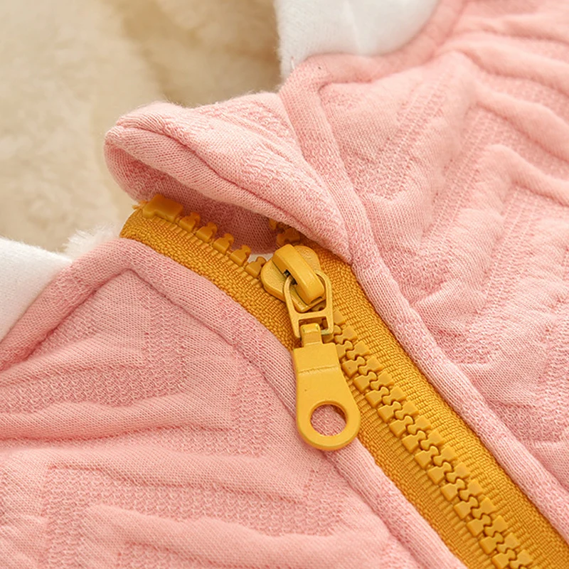 Ircomll Одежда для новорожденных Осень/Зима однотонный милый кот с капюшоном