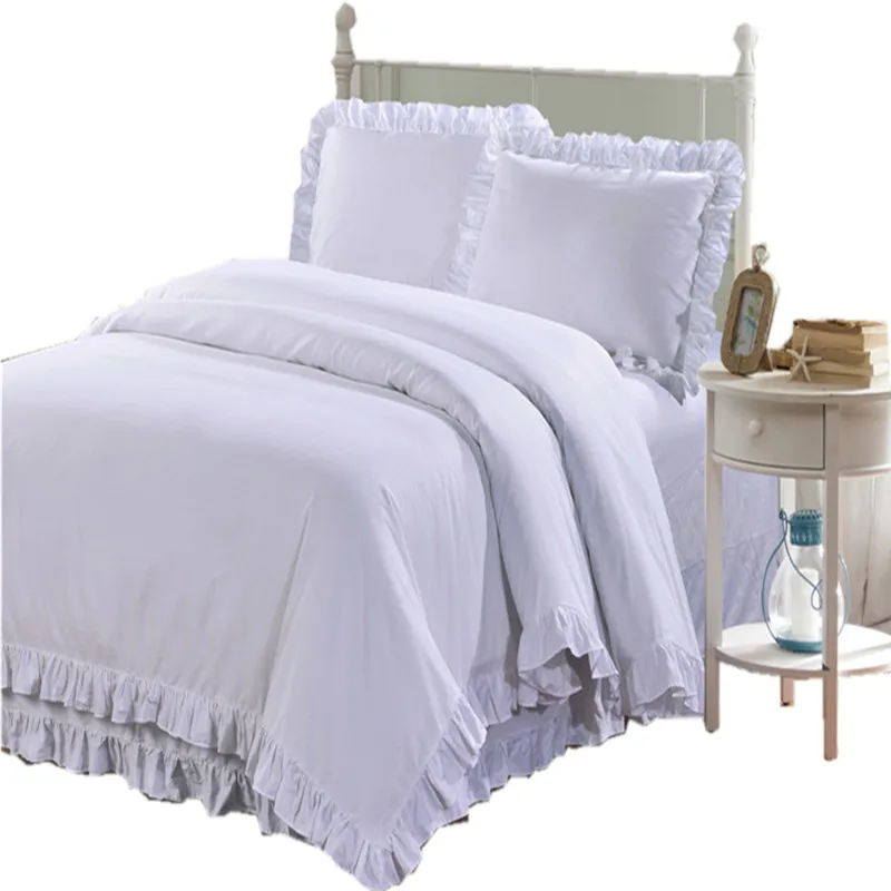 Набор пододеяльников из 100% хлопка со скрытой застежкой на пуговицах сверхмягкая