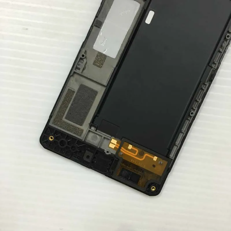Для Nokia Lumia 730 735 N730 N735 сенсорный экран дигитайзер Сенсорное стекло + ЖК-дисплей
