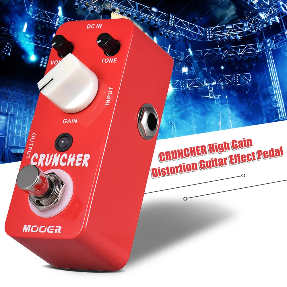 MOOER серия электрическая гитара педаль искажения/высокий коэффициент