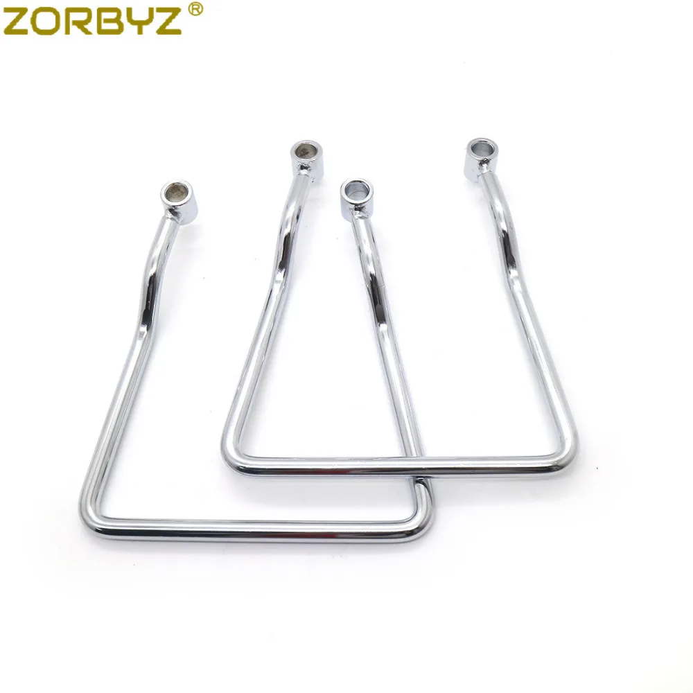 Кронштейн для крепления сумки ZORBYZ Chrome 9 5 см Honda vlshadow x 600 1990 1996| |