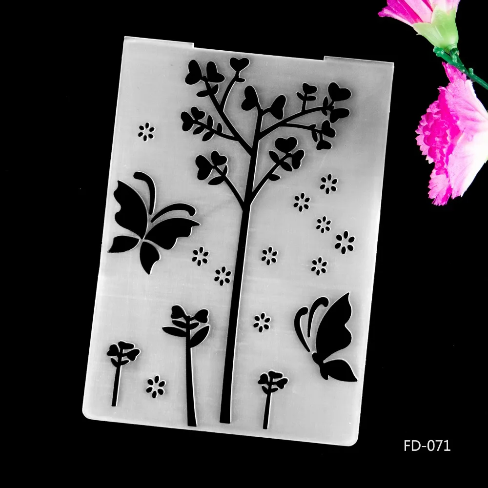 2017 новое поступление, скрапбукинг, дизайн бабочки и растений, сделай сам, штампы для резки бумаги, скрапбукинг, пластиковая папка для тиснен...