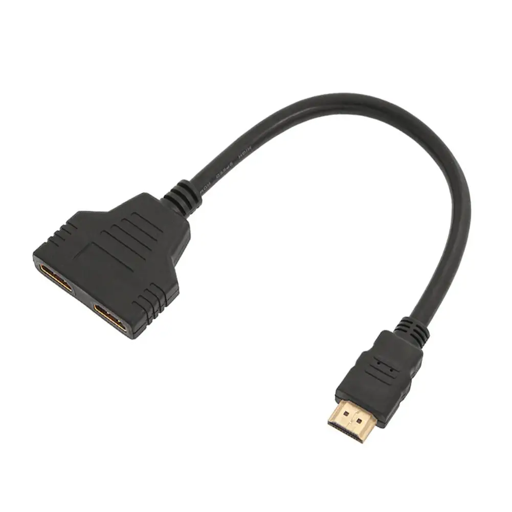 Аудио линия передачи данных 4 K HDMI 2 0 кабельный разделитель адаптер 1 в выхода