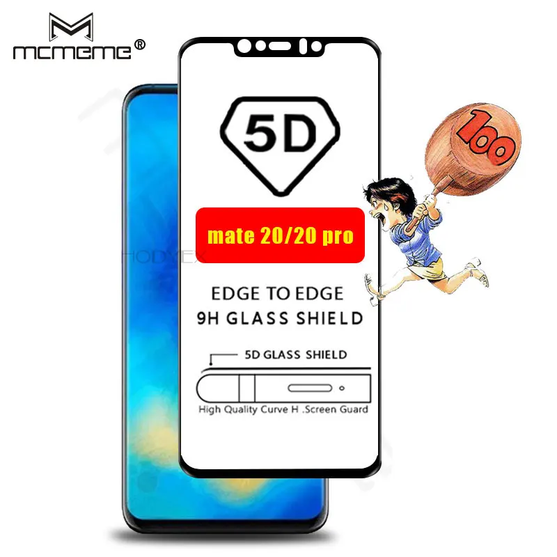 Для Huawei Mate 20 Pro 20PRO Премиум Закаленное стекло 9H Гальваническое 3D полное покрытие