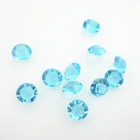 new arrival 100pcs march birthstone skyblue 5mm 4mm crystal floating charms living glass memory lockets pendants diy jewelry