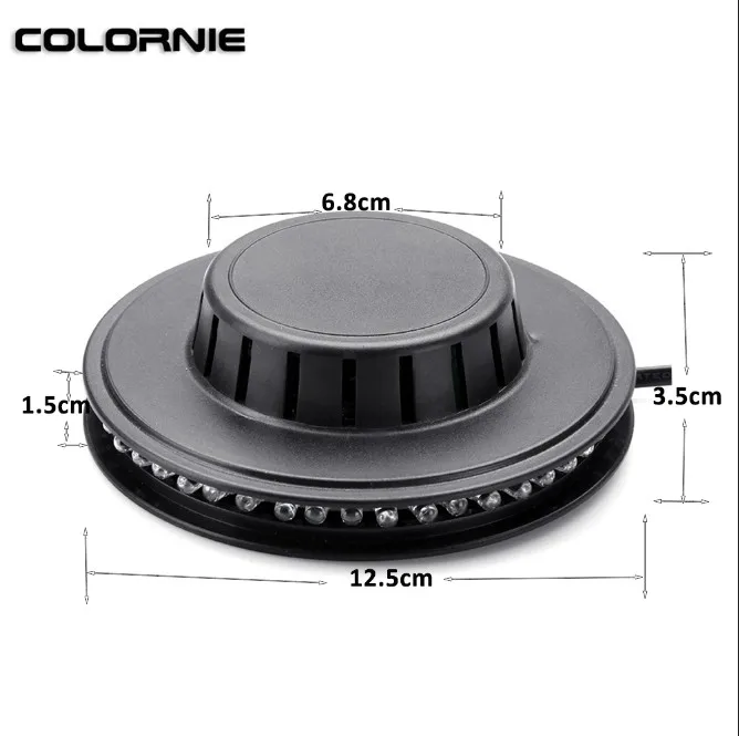 48 светодиодов яркая музыкальная сценическая световая панель диско-прожектор для