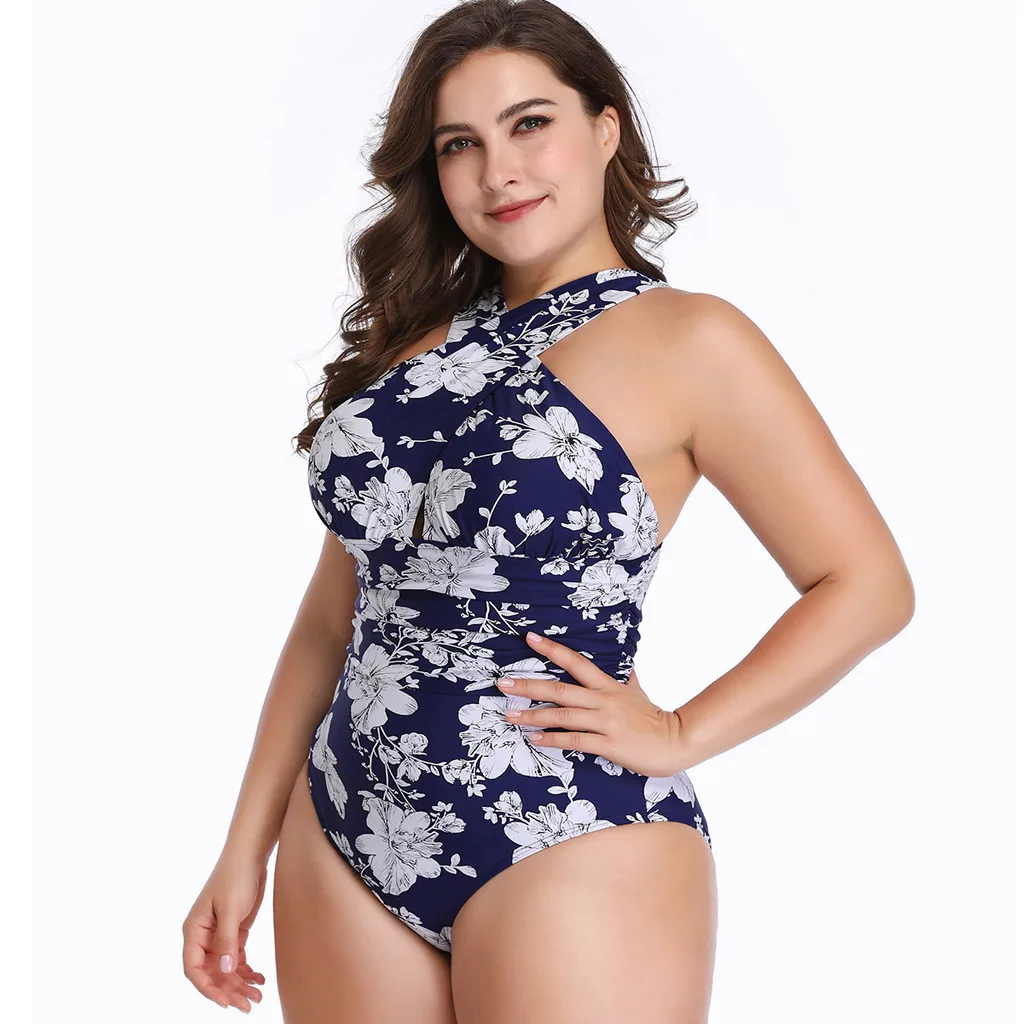 Для женщин купальный костюм с повязкой через шею бикини купальник радугой