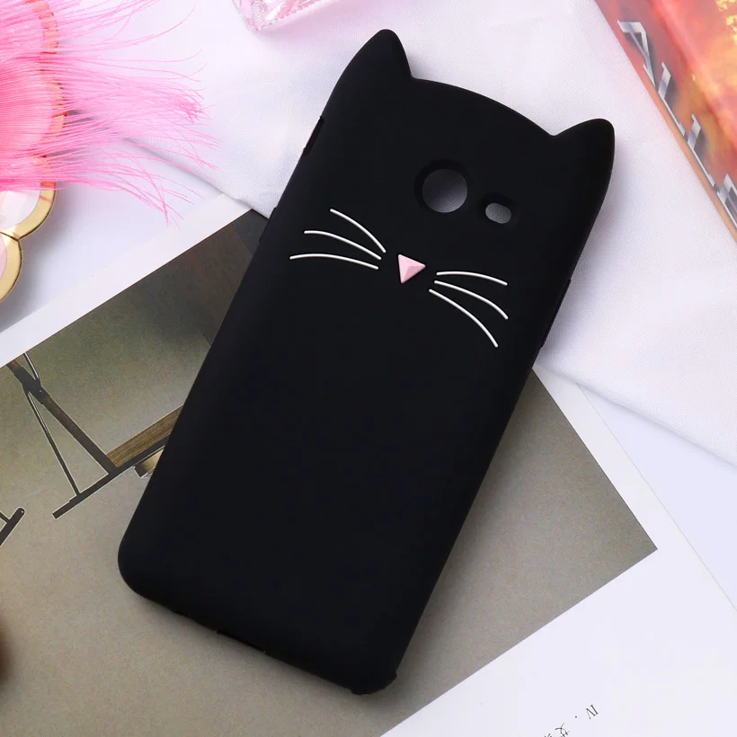 3D чехол с милым котом для samsung Galaxy J4 Plus чехол s Мягкая силиконовая Обложка с изображением на samsung J6 плюс J7 Prime J5 J3