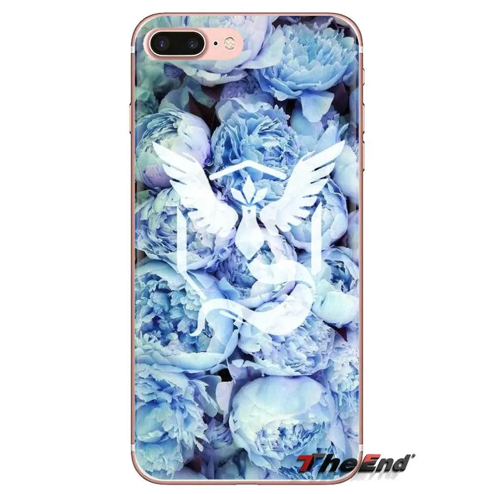 Силиконовый чехол для телефона Pokemon GO Team Mystic Monsters iPod Touch Apple iPhone 4 4S 5 5S SE 5C 6 6S 7 8 X XR XS