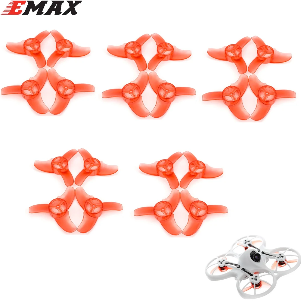 

Пропеллер 40 мм, 20 шт./лот, пропеллер Emax Tinyhawk для радиоуправляемых моделей мультикоптеров Emax Tinyhawk (10 пар)