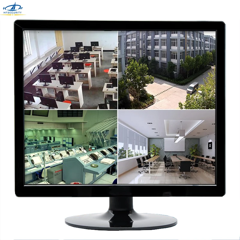 19 дюймов FHD 1280*1024P CCTV монитор HDMI совместимый BNC VGA светодиодный экран ПК ноутбук USB