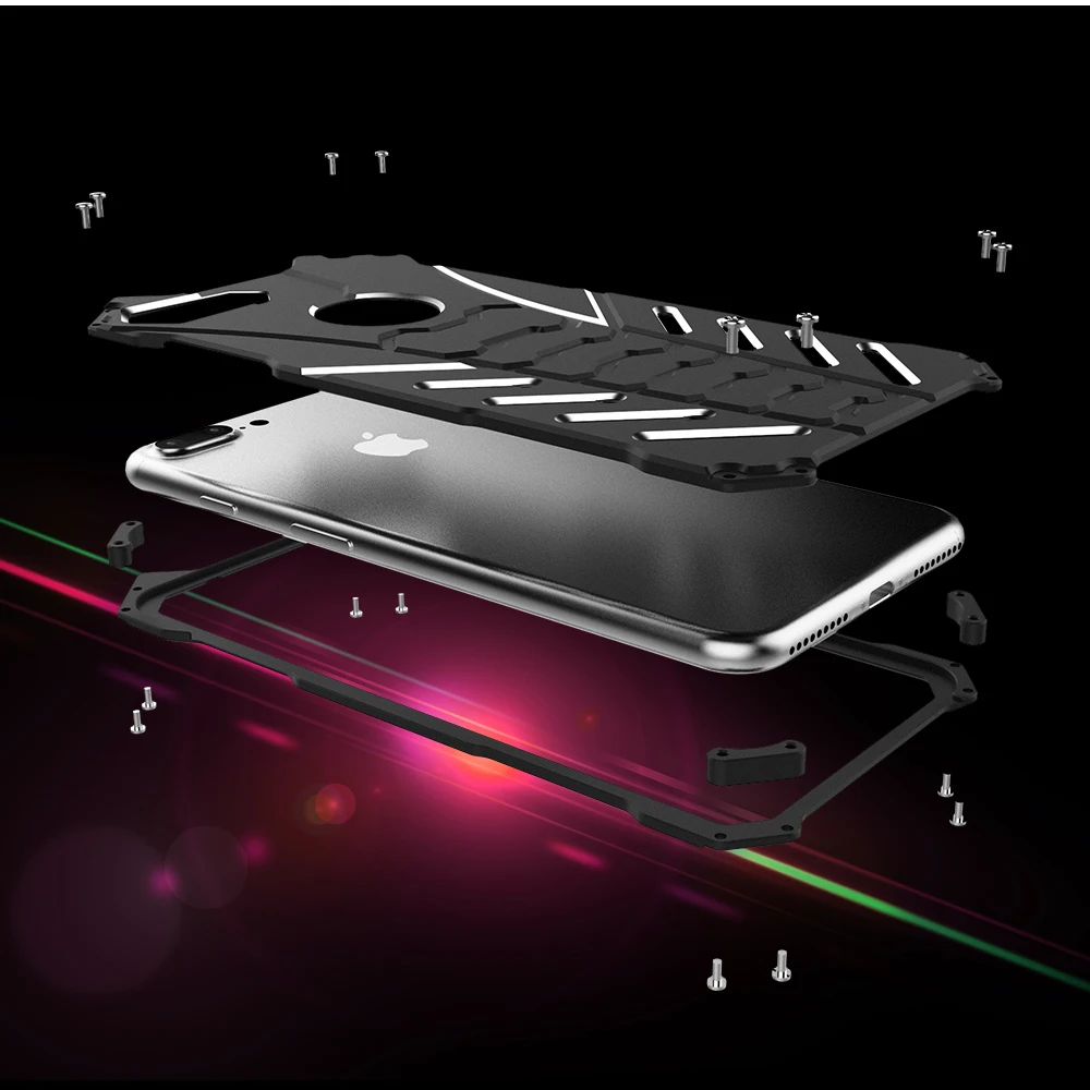 Алюминиевый Броня Бэтмен чехол для iPhone 11 Pro Max XS Max XR X 8 7 6 6S Plus SE 5 5S 5C чехол Железный человек, телефон оболочки кожи сумка