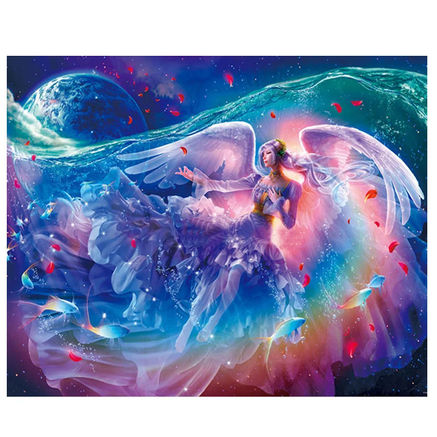 

angel diamond Embroidery diy diamond painting mosaic diamant painting 3d cross stitch pictures H819